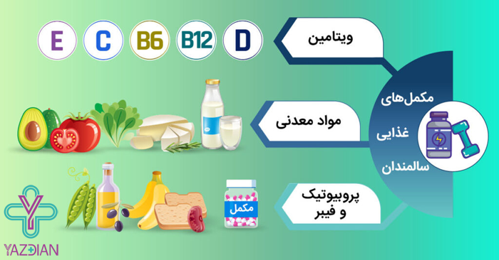 مکمل های سالمندان و بیماران